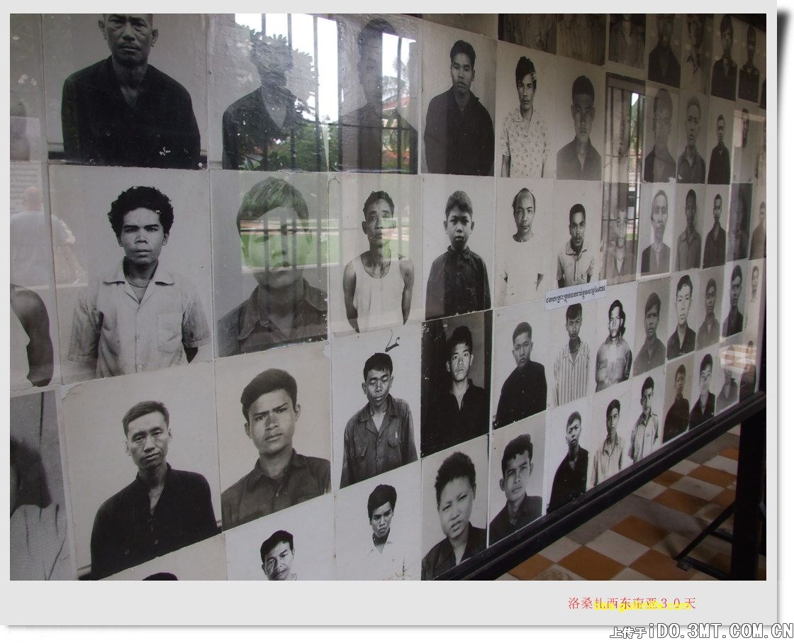 部分在s-21集中營遇害者的照片