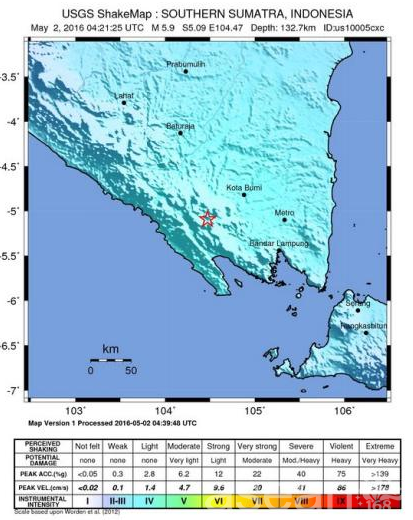 6·2蘇門答臘地震(2016年印尼蘇門答臘島發生的地震)