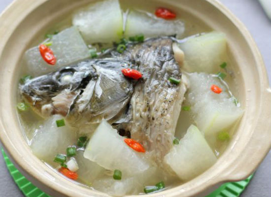 鯉魚頭煮冬瓜