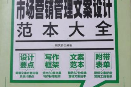 市場行銷管理文案設計範本大全