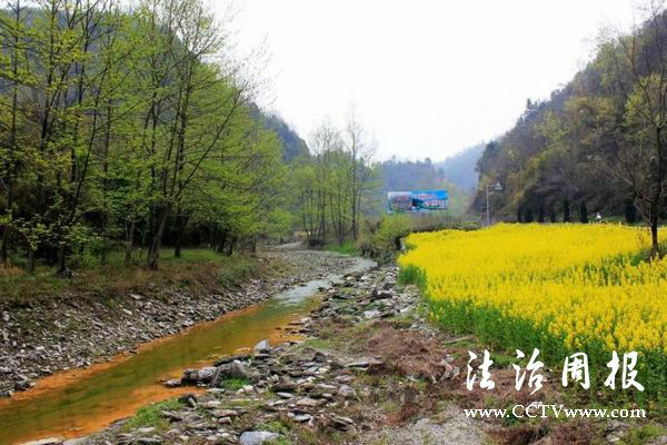 老縣鎮縣河河流人養水、水養人