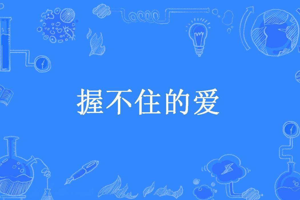 握不住的愛(樊青所著小說)