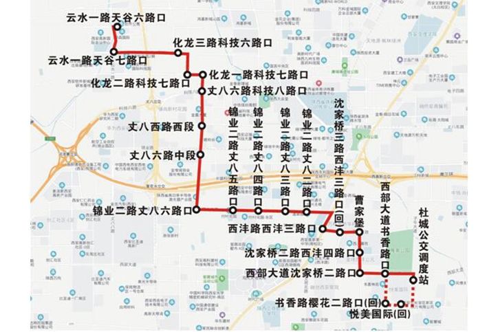 西安公交118路