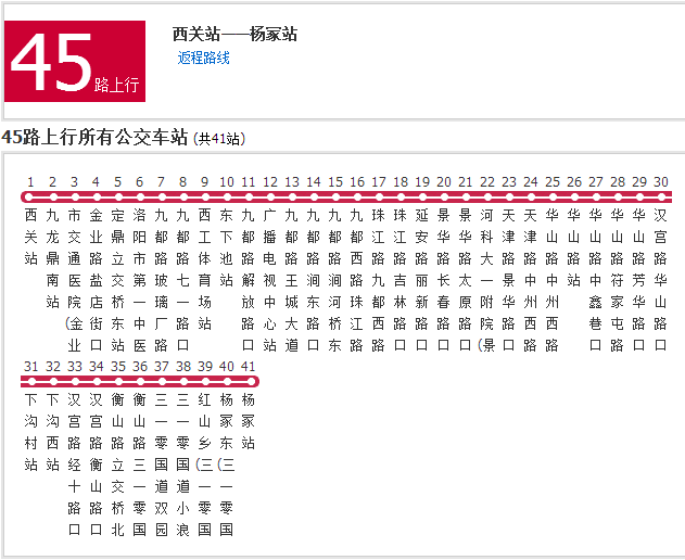 洛陽公交45路