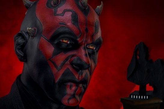 Sideshow《星球大戰》DARTH MAUL 達斯摩爾1:1 胸像