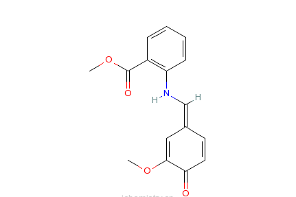 2-[[（4-羥基-3-甲氧基苯基）亞甲基]氨基]苯甲酸甲酯