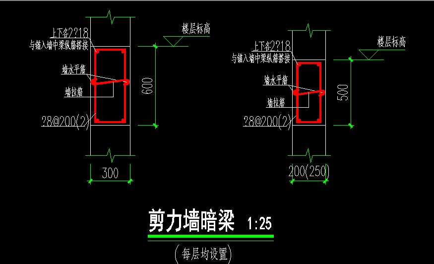 暗梁