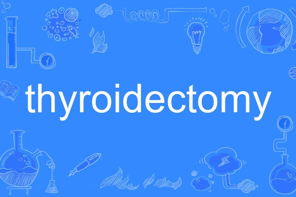 thyroidectomy