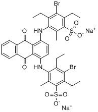 3,3\x27-[（9,10-二氫-9,10-二氧代-1,4-蒽二基）二亞氨基]二[5-溴-4,6-二乙基-2-甲基]苯磺酸二鈉鹽