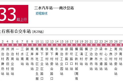 佛山公交233路