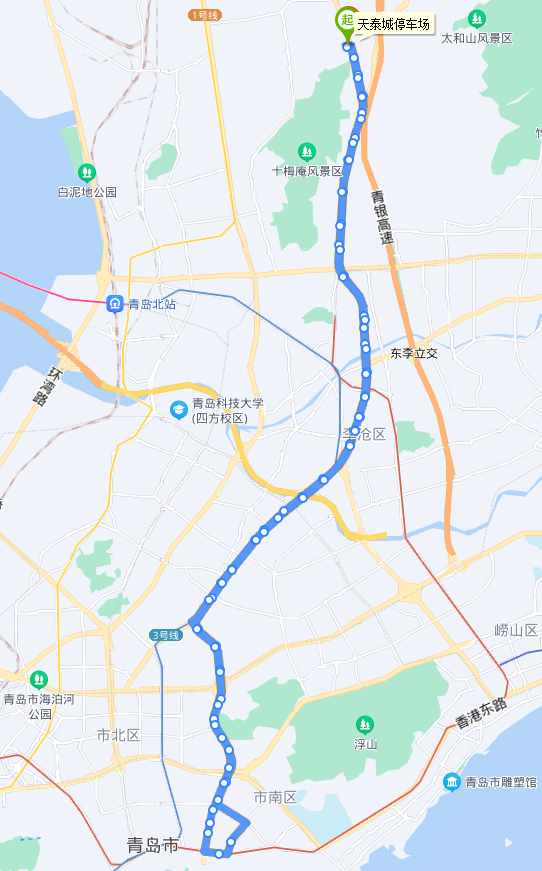 青島公交503路