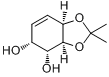 [3aS-(3aα,4α,5α,7aα)]-3a,4,5,7a-四氫-2,2-二甲基-1,3-苯並間二氧雜環戊烯-4,5-二醇