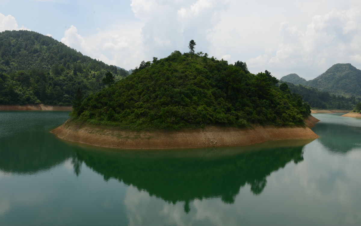 興達水庫風景圖