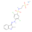 2-[[[2,5-二氯-4-[（2-甲基-1H-吲哚-3-基）偶氮]苯基]磺醯基]氨基]-乙磺酸單鈉鹽