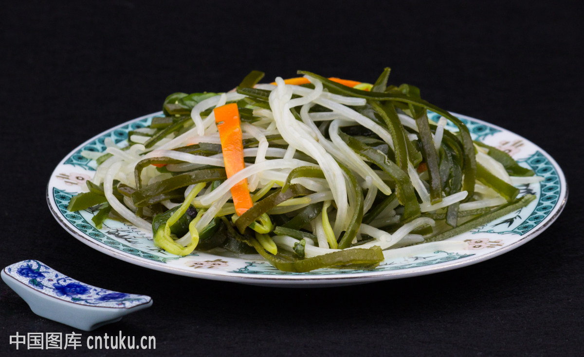 豆芽海帶絲