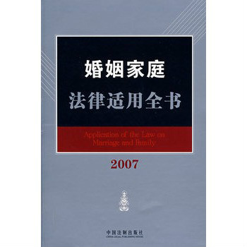 婚姻家庭法律適用全書2007