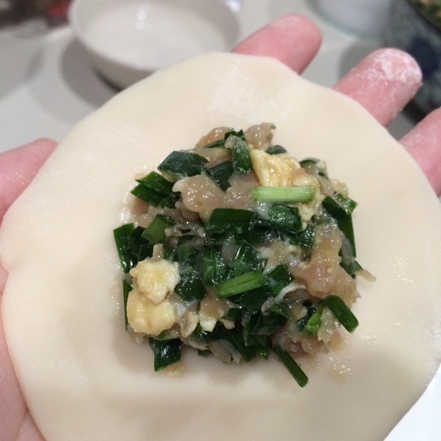 韭菜雞蛋餃子餡兒