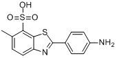 2-（4-氨基苯基）-6-甲基苯並噻唑-7-磺酸
