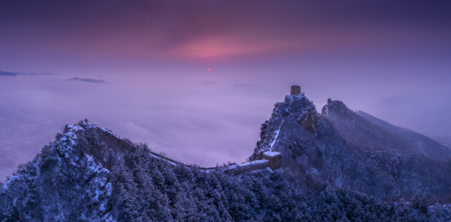 雪後司馬台長城