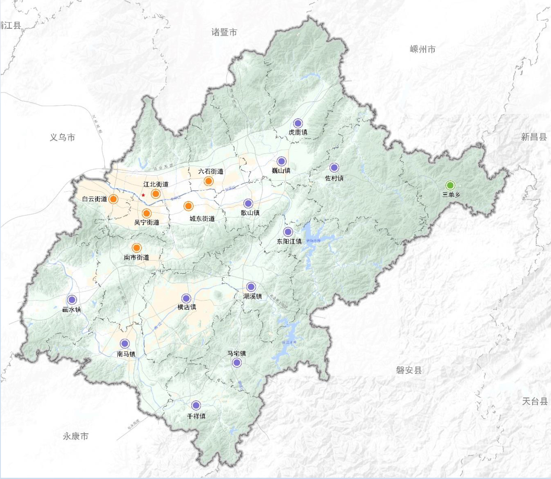 東陽市國土空間總體規劃（2021—2035年）