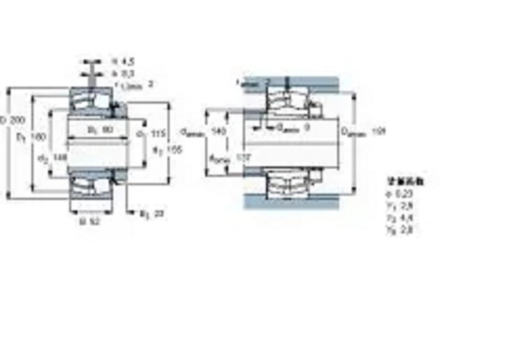 SKF 23026CCK-W33+H3026軸承