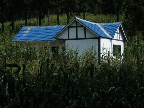 山腳下農家小屋