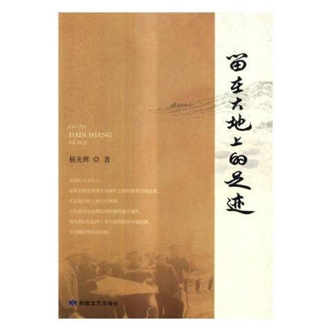 留在大地上的足跡(2017年敦煌文藝出版社出版的圖書)