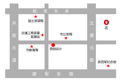 領創廣告交通示意圖