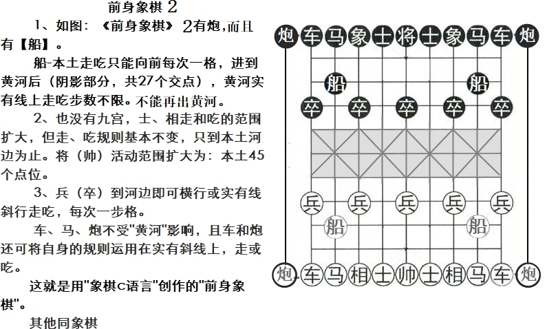 前身象棋2圖文