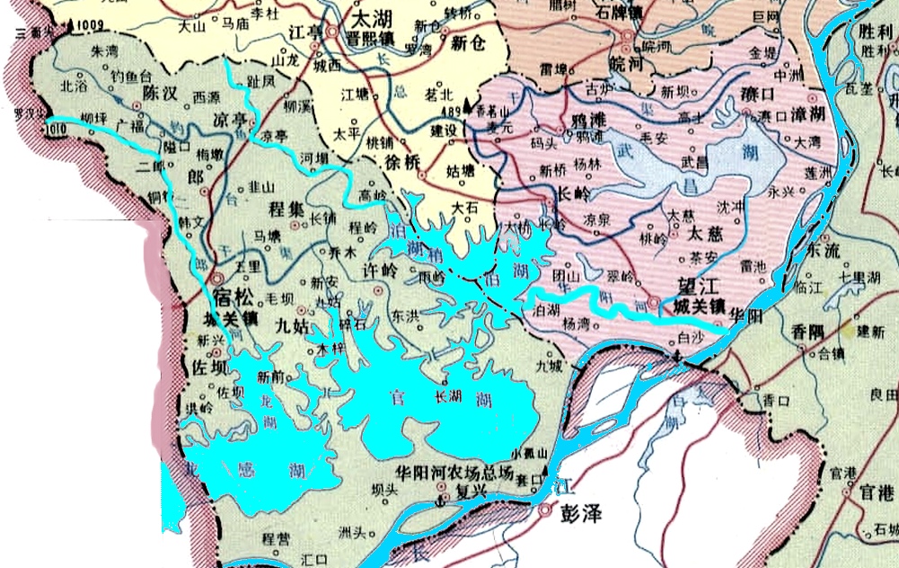 華陽河位置及水系