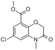 6-氯-3,4-二氫-4-甲基-3-氧代-2H-1,4-苯並惡嗪-8-羧酸甲酯