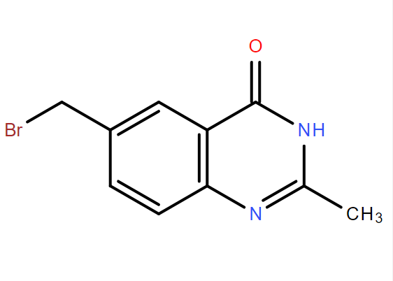 6-溴甲基-3,4-二氫-2-甲基-喹唑啉-4-酮