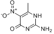 2-氨基-6-甲基-5-硝基-3H-嘧啶-4-酮
