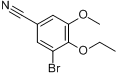 3-溴-4-乙氧基-5-甲氧基苯甲腈