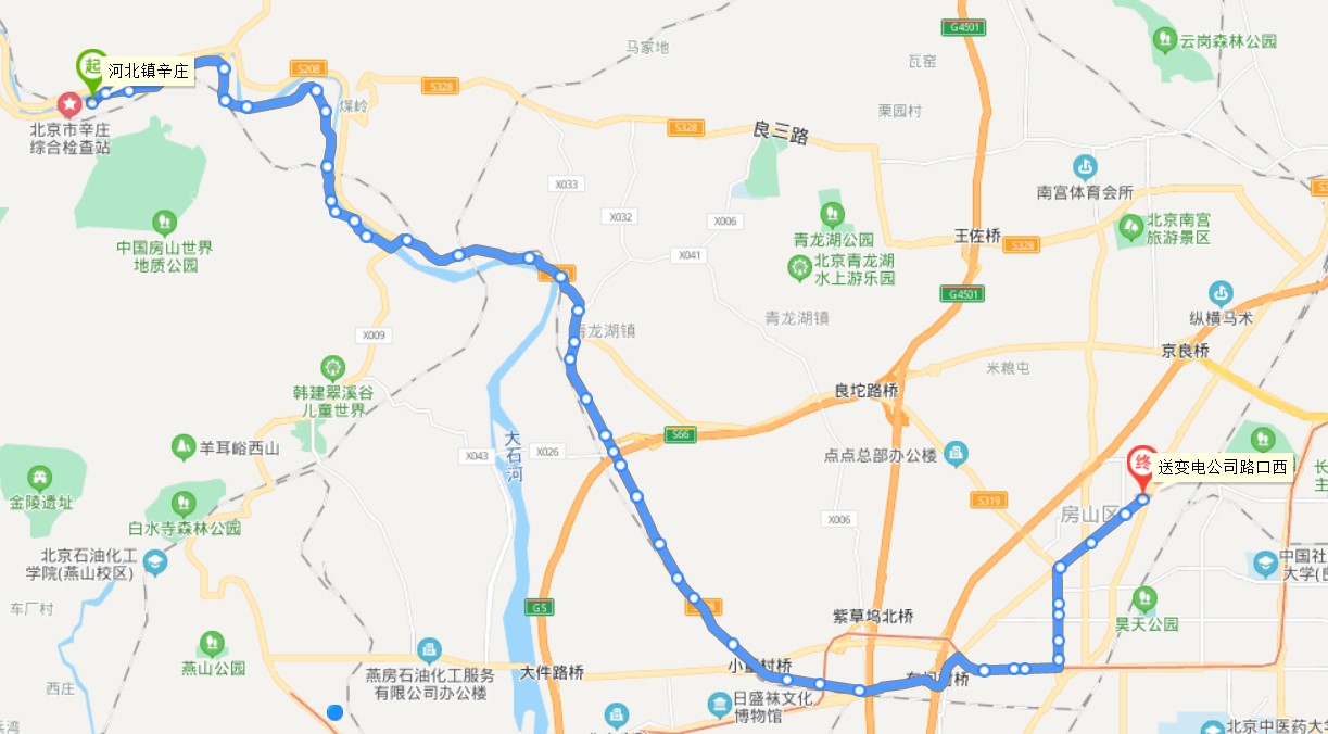 北京公交833路