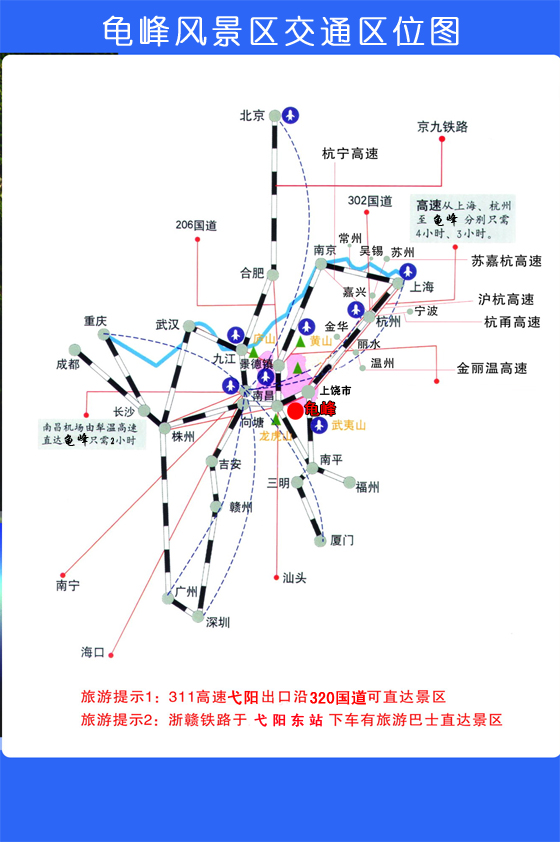 龜峰交通區點陣圖