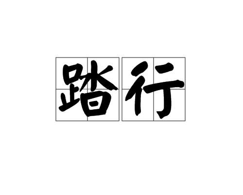 踏行(詞語)