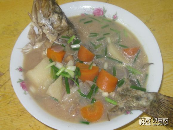 桂魚胡蘿蔔山藥湯