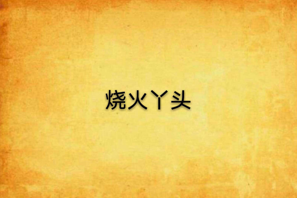 燒火丫頭(扣子不乖小說作品集)