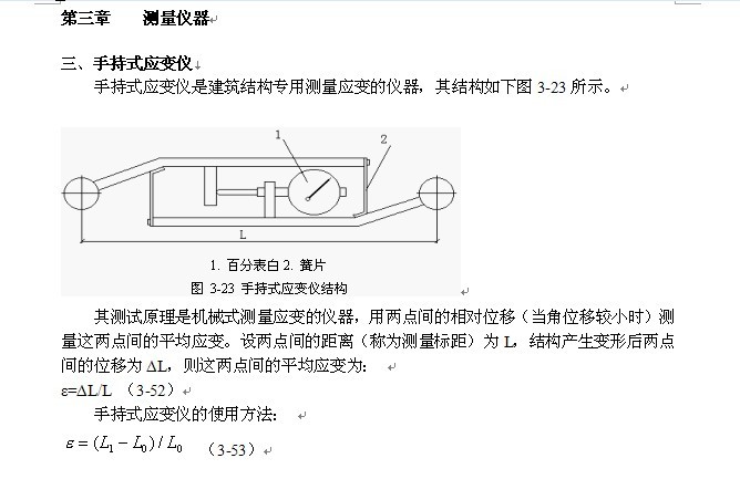 手持應變儀