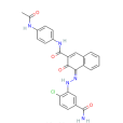 N-[4-乙醯氨基)苯基]-4-[[5-（氨基羰基）-2-氯苯基]偶氮]-3-羥基-2-萘甲醯胺