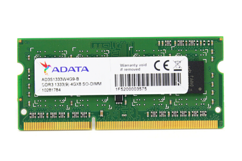 威剛（ADATA）萬紫千紅 DDR3 1333 4G 筆記本記憶體