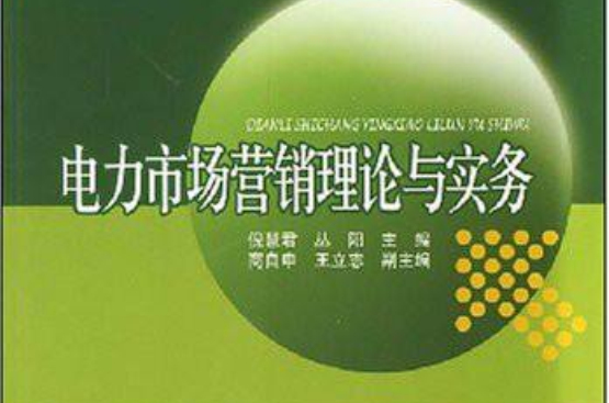 21世紀高等學校規劃教材：電力市場行銷理論與實務