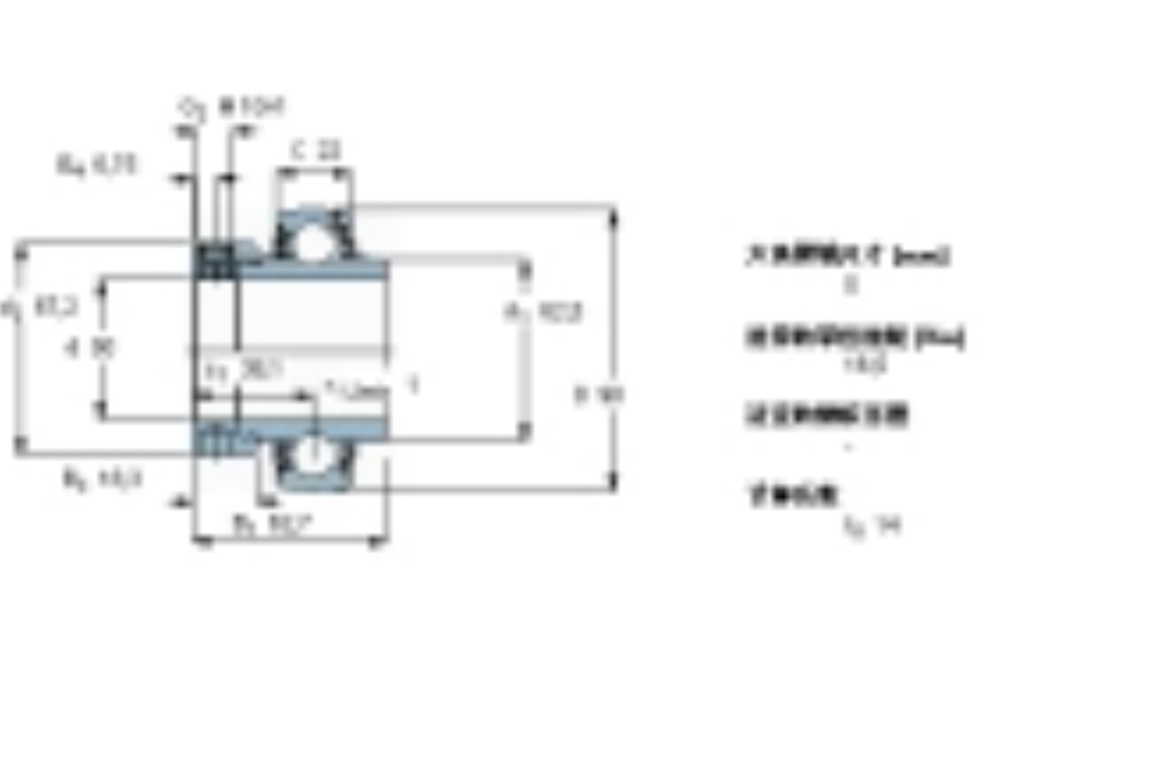 SKF YEL210-2F/W64軸承