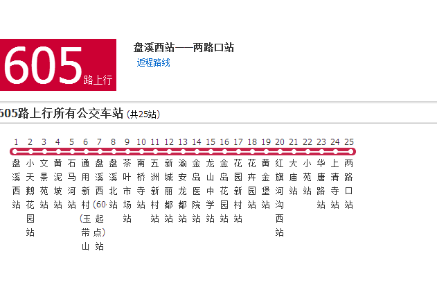 重慶公交605路