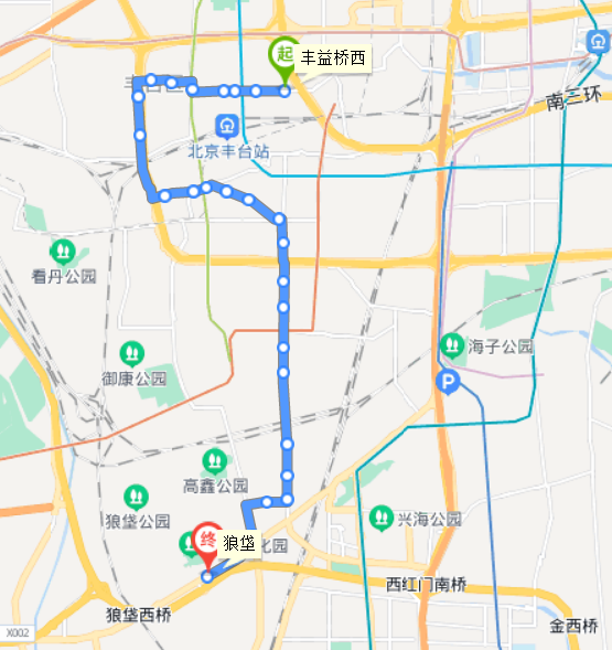 北京公交845路