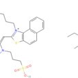 [1-（3-磺丙基）-2-[[3-（3-磺丙基）-2(3H)-苯並噻唑亞基]甲基]萘並[1,2-D]噻唑翁內鹽與N,N-二乙基乙胺(1:1)]的