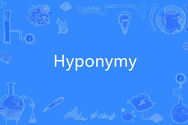 Hyponymy