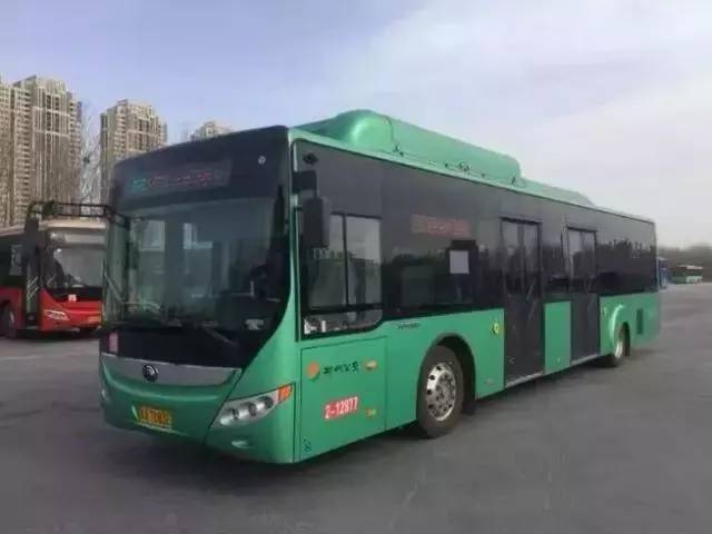 鄭州公交B50路 純電動公車