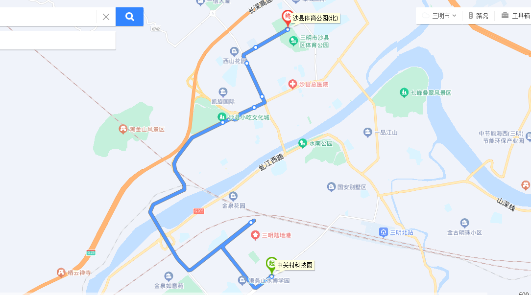 沙縣公交322路